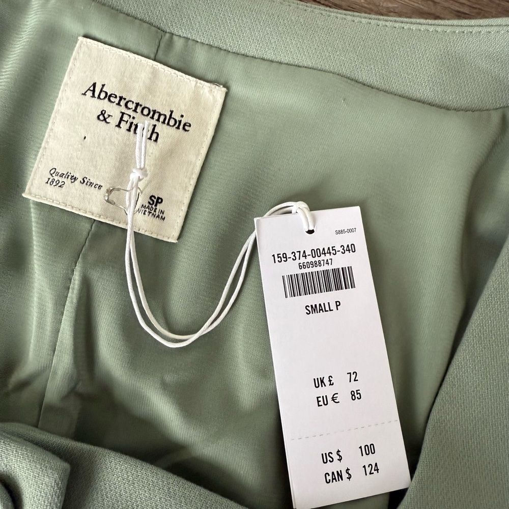 NWT Abercrombie & Fitch Mara Longsleeve Mini Dress - Picture 3 of 3